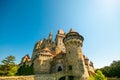 The medieval Kreuzenstein castle in Leobendorf village near Vienna, Austria