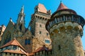 The medieval Kreuzenstein castle near Vienna, Austria