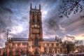 Medieval Leeds Minster Cathedral.Great Britain. Royalty Free Stock Photo