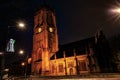 Medieval Leeds Minster Cathedral.Great Britain. Royalty Free Stock Photo
