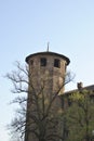 Palazzo Madama tower on Castello square in Torino Royalty Free Stock Photo