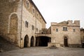 Medieval main square of the town of Bevagna.