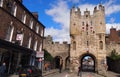 The medieval Micklegate Bar in York, Great Britain