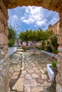 Medieval monastery at Ancient Aptera in Chania, Crete.