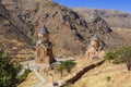 The medieval monastery of Noravank in Armenia. Was founded in 1205.