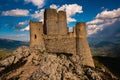 Medieval mountaintop fortress Castle of Rocca Calascio