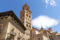 Medieval Mudejar-style cathedral exterior in the city of Teruel in Aragon, Spain Royalty Free Stock Photo