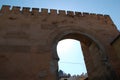 Medieval neighborhood of El Albaicin (or Albayzin) in Granada (Andalusia Spain).