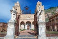 Medieval norman Cathedral in Cefalu Sicily Royalty Free Stock Photo