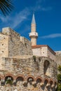 Medieval Ottoman fortress in Cesme Royalty Free Stock Photo