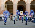 Medieval Pageantry in a festival in Vicenza