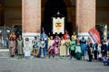 Medieval Pageantry in a festival in Vicenza Italy