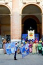 Medieval Pageantry in a festival in Vicenza