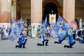 Medieval Pageantry in a festival in Vicenza Italy