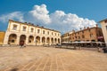Medieval Palaces in Cathedral square - Padua Downtown Veneto Italy