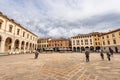 Medieval Palaces in Cathedral square - Padua Downtown Veneto Italy