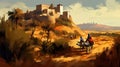 Medieval Period Panorama in Morocco