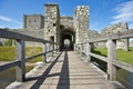 Medieval Portchester Castle Hampshire Royalty Free Stock Photo