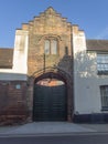 The medieval Pykenham`s Gatehouse in Ipswich Royalty Free Stock Photo