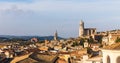 The medieval quarter of Gerona.  Costa Brava, Catalonia, Spain Royalty Free Stock Photo