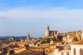 The medieval quarter of Gerona. Costa Brava, Catalonia, Spain. Royalty Free Stock Photo