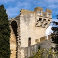 Medieval queen fortress in Tarascon, France. Royalty Free Stock Photo