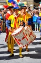 Medieval reenactment in Italy Royalty Free Stock Photo