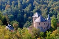 Medieval Reinhardstein castle Eupen Belgium Royalty Free Stock Photo