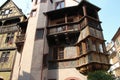 medieval and renaissance house (pfister) in colmar in alsace (france) Royalty Free Stock Photo