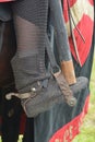 Medieval Riding Boot In Stirrup Royalty Free Stock Photo