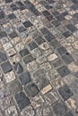 Medieval road pavement