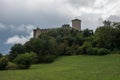 Medieval Rocca di Angera castle, lake Maggiore