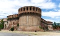 The medieval Rocca Sforzesca in Imola. Fortress of Imola. Bologna, Italy