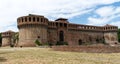 The medieval Rocca Sforzesca in Imola. Fortress of Imola. Bologna, Italy