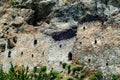 Medieval rock fortress in North Ossetia Alania, Russia, Dzivgis village