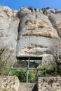 Medieval rock relief Madara Rider from the period of First Bulgarian Empire, UNESCO World Heritage List, Bulgaria