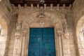 medieval Romanesque church of Santa MarÃÂ­a SalomÃÂ©. One of the oldest in Santiago de Compostela. Galicia, Spain Royalty Free Stock Photo