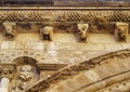 Detail of the Cathedral of Cahors. France. Royalty Free Stock Photo