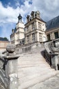 Medieval royal castle Fontainebleu near Paris