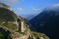 Kharkaroi Battle Tower. Chechnya. Russia