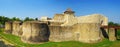 Medieval ruins of Suceava fortress