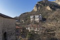 Medieval Saint Anthony church in town of Melnik, Bulgaria Royalty Free Stock Photo