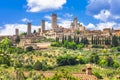 medieval San Gimignano - Tuscany Royalty Free Stock Photo