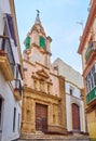 Santa Maria Monastery, Cadiz, Spain Royalty Free Stock Photo