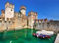 Scaliger Castle, Sirmione, Italy Royalty Free Stock Photo