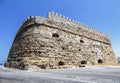 The medieval sea fortress of Kules in the city of Heraklion on Crete, Royalty Free Stock Photo
