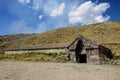 Medieval Selim caravanserai on the top of Vardenyats mountain pa