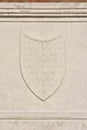 Medieval shield in Venice Royalty Free Stock Photo