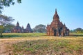 The ruins of Bagan, Myanmar Royalty Free Stock Photo