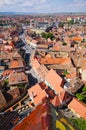 Medieval Sibiu town in Romania